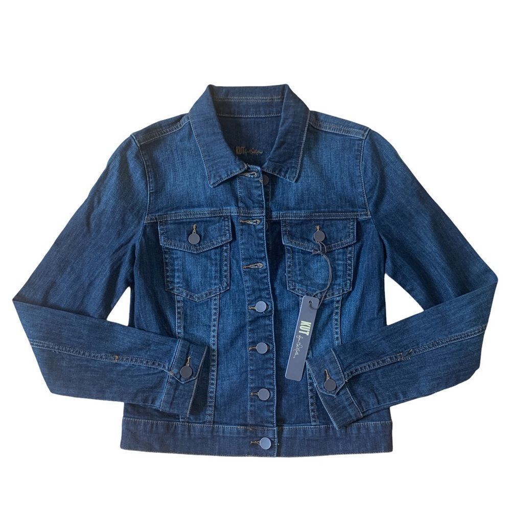 Kut from the Kloth Helena Denim Jacket Size XS